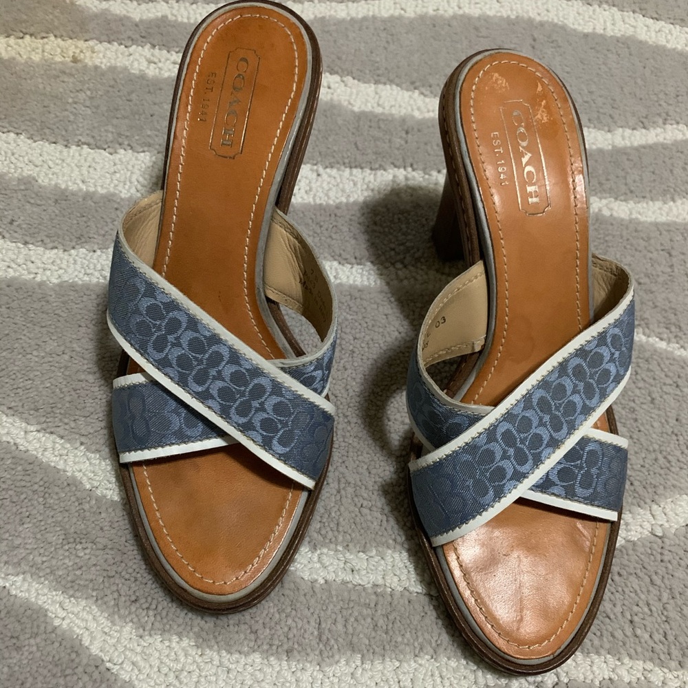 Coach sandals